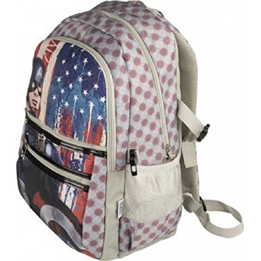 Captain America School Bag - 17 Inch